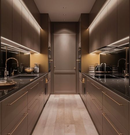 Sleek Minimalist Kitchen Layouts for Condos & Townhouses