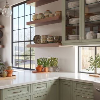 Dark Elegance in Scandinavian Kitchen Design