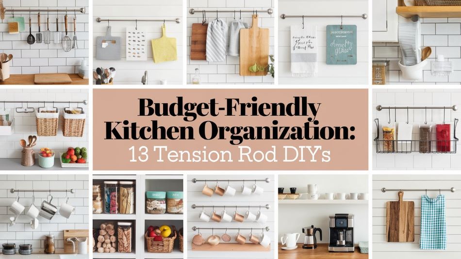 13 Ingenious Uses for Tension Rods in Your Kitchen You’ve Never Thought Of