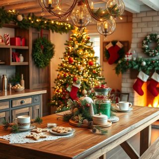 21 Rustic Christmas Kitchen Decor Ideas for a Charming Holiday Look