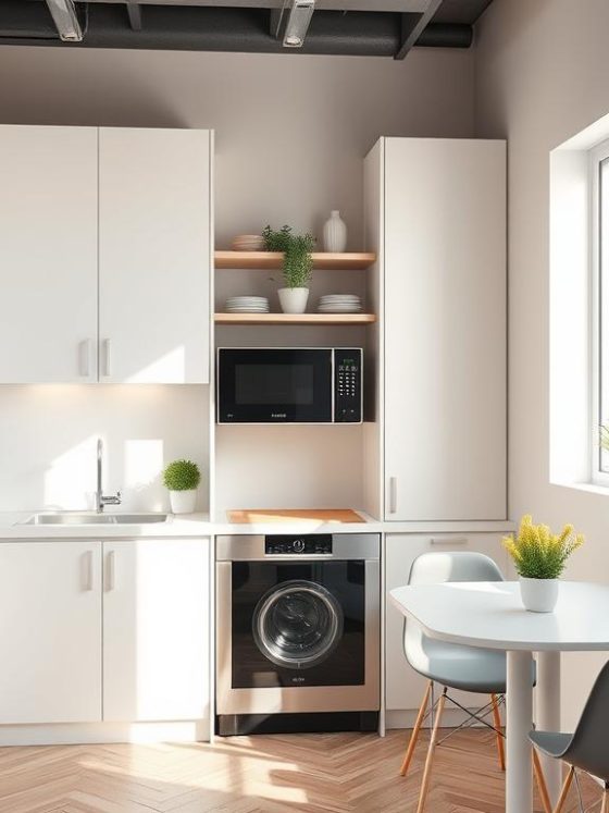 Modern Mini Kitchen: Maximize Your Space