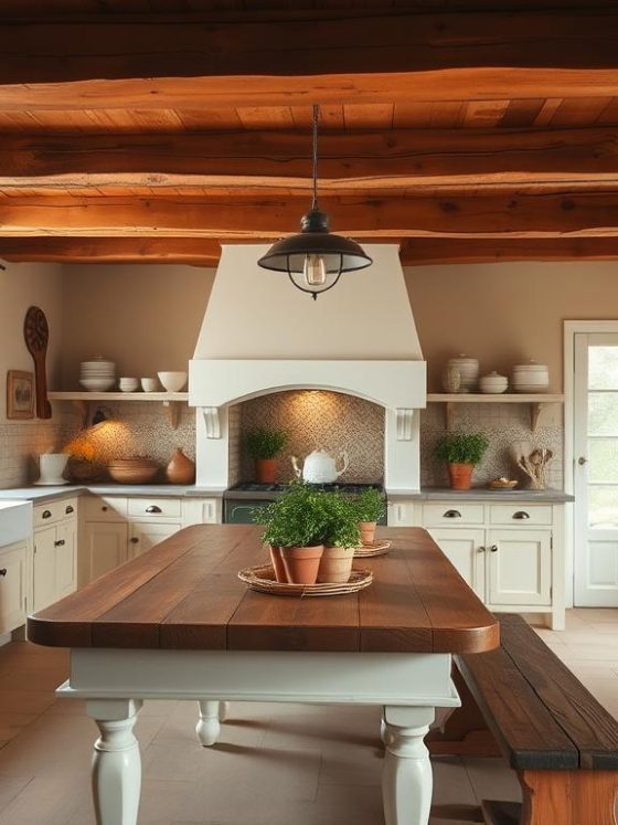 French Country Kitchen: Luxury Look Under $20k