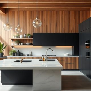 15+ Stunning Black Kitchen Transformations: From Dark Cabinets to Marble Masterpieces