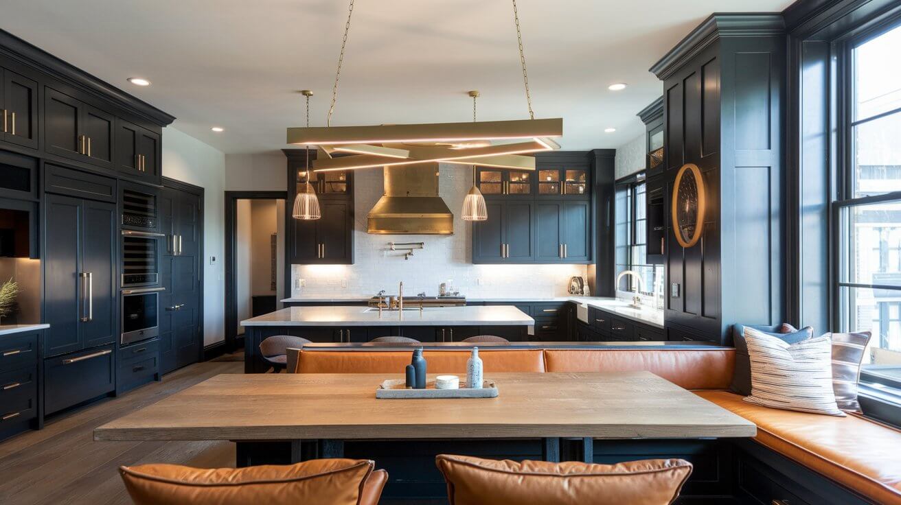 15+ Stunning Black Kitchen Transformations: From Dark Cabinets to Marble Masterpieces