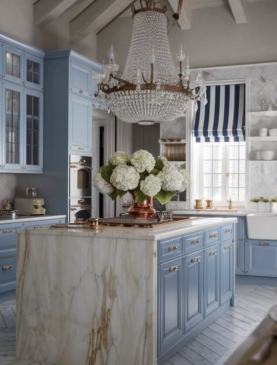 17 Enchanting French Blue Kitchen Ideas That Transform Spaces